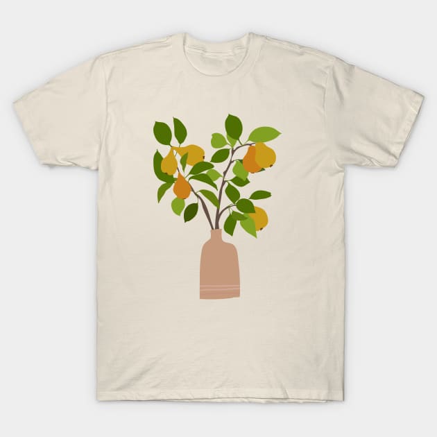 Pears in a vase T-Shirt by grafart